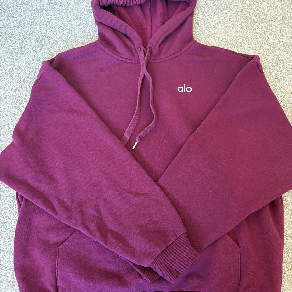Like new Alo Purple Hoodie